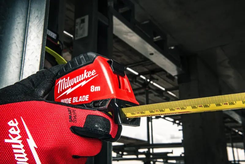 Široký svinovací metr Milwaukee WIDE BLADE MAGNETIC (GEN2) 8M-35, délka 8 metrů, magnetický, 4932499209